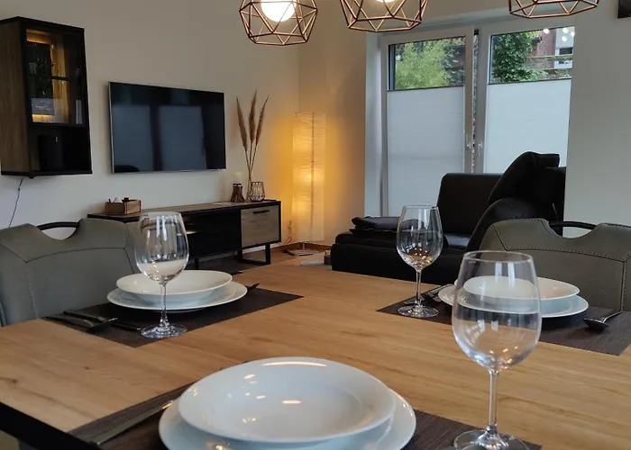 公寓 Haus Albatros Eg - Exklusive Fuer 4 Personen 丹加斯特